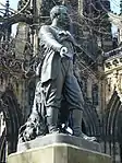 Statue of Scottish missionary David Livingstone, Princes Street Gardens, Edinburgh