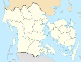 Tinglev is located in Region of Southern Denmark