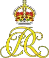 Dual cypher of Charles III and Queen Camilla