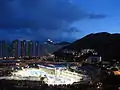 Tseung Kwan O Library at Dusk