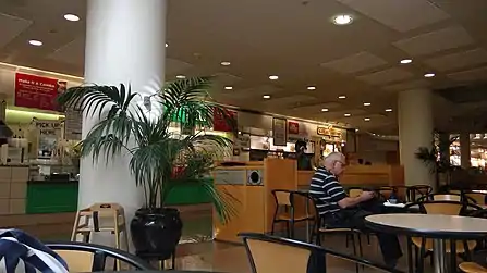 Food court with diner