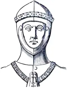 Head of effigy