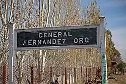 Station sign
