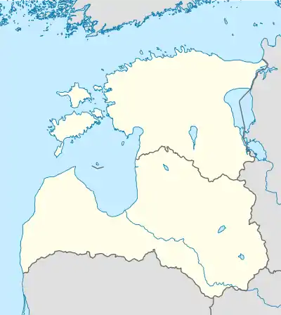 2019–20 Latvian–Estonian Basketball League is located in Estonia and Latvia