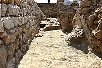 Parthian building at Qalatga Darband, September 26, 2019