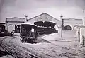 Del Parque station of Buenos Aires Western Railway