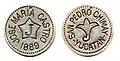Tokens of the Hacienda San Pedro Chimay