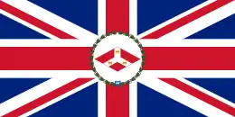 Flag of the governor of the Straits Settlements (1904–1946)