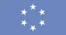 Flag of the Trust Territory of the Pacific Islands; was used in the RMI from 1965 to 1979