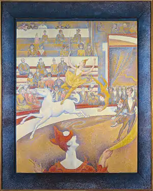 Georges Seurat, 1891, Le Cirque (The Circus), oil on canvas, 185 x 152 cm, Musée d'Orsay, Paris