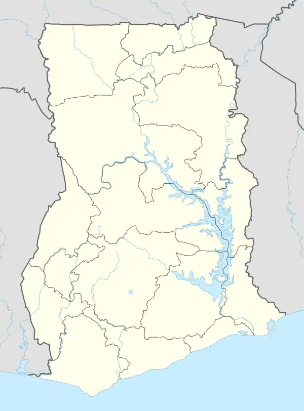 Techiman is located in Ghana