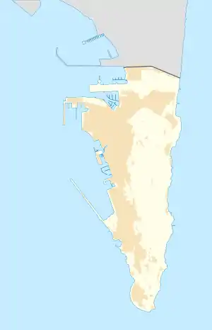 Devil's Gap Battery is located in Gibraltar