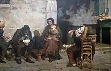 The soup of the poor (1884)Reinaldo Giudici