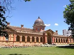 Goulburn Court House; built between 1885-87 and demonstrating Palladian concepts and Mannerist influences