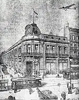Toulouse 1913, rue Rivals (L.) and 59 rue Alsace-Lorraine (R.) - Galeries de l'Épargne store