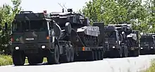 MAN 40.633 FX DFAETX tank transporter