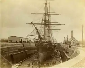 HMS Canada, Halifax, Nova Scotia, 1889