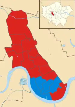 2018 results map