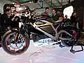 Left side displayed at MCN Motorcycle Live NEC Birmingham, 2014