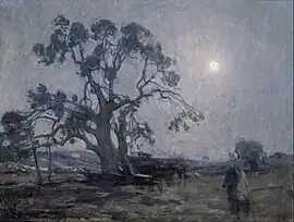 Painting of Abraham's Oak
