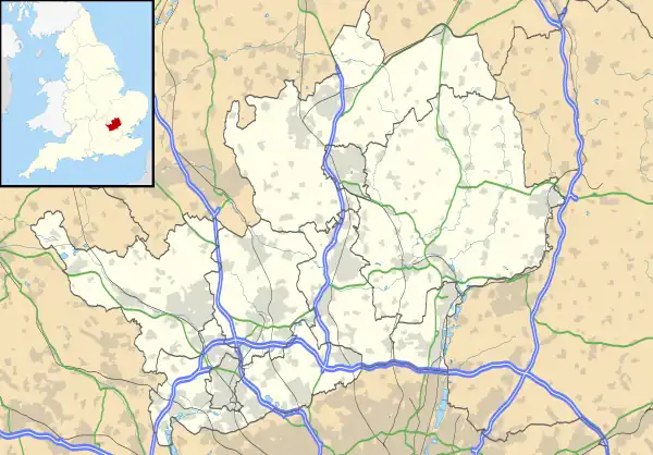 Elstree is located in Hertfordshire