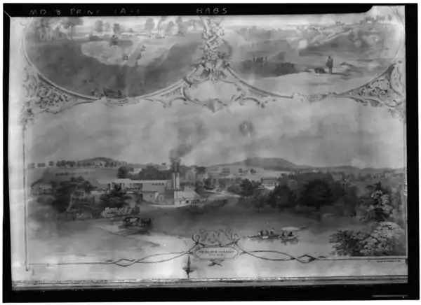 Views of the Principio Furnace by William H. Rease (After 1855)