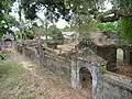 Ruins of works in Tự Đức tomb.