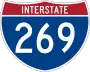 Interstate 269 marker