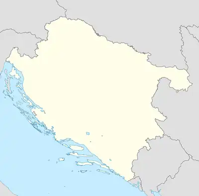 Battle of Lijevče Field is located in NDH