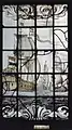 Glass 4 (detail) showing the herring fleet