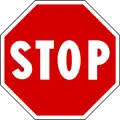 Stop and give way(formerly used )