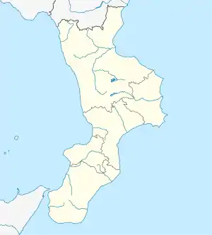 2006 Winter Olympics torch relay is located in Calabria