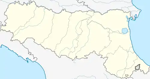 Predappio is located in Emilia-Romagna