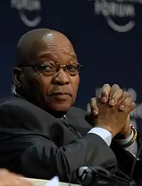 Jacob Zuma, 2009 World Economic Forum on Africa-4.jpg