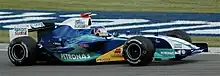 Jacques Villeneuve at the 2005 US Grand Prix.