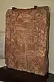 Jain Tablet Homage Set-up by Vasu the daughter of Courtesan Lavana Sobhika - Circa 1st Century CE - Kankali Mound (ACCN 00-Q-7 - Government Museum, Mathura)