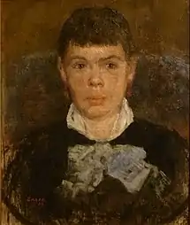 Woman with Turned-up Nose (1879), oil on canvas mounted on wood, 54 x 45 cm., Royal Museum of Fine Arts Antwerp