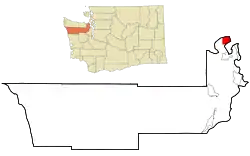 Location of Port Townsend, Washington