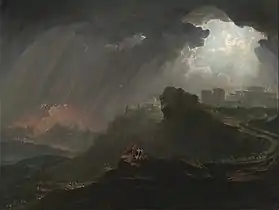 Joshua Commanding the Sun to Stand Still (c. 1840). Oil on canvas, 47.9 x 108.3 cm. National Gallery of Art, Washington, D.C.