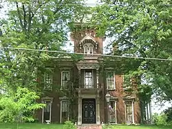 Judge Cyrus Ball House, Second Empire, 1869 (O)