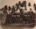 Two 12 cm K.A. in Second Aceh Expedition