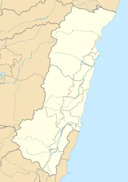 HUN is located in Hualien County