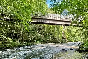 The Ken Lockwood Gorge Bridge