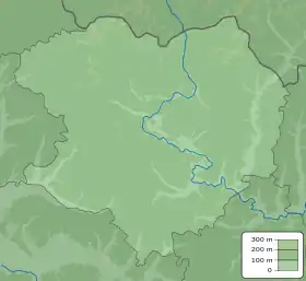 Podoly is located in Kharkiv Oblast