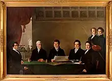 The board of the Royal School for Applied and Visual arts