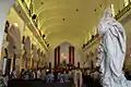 Interior of Santa Clara de Asís Cathedral.