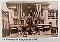 La Fortaleza palace at the 4th July 1899.