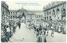 Parade in 1909