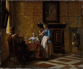 Leisure Time in an Elegant Setting, c. 1665