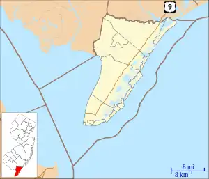 Avalon is located in Cape May County, New Jersey